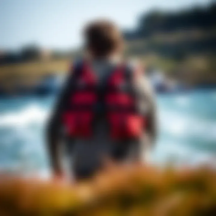 Regulatory standards for kiteboard life jackets illustrated with guidelines