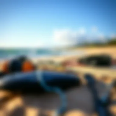 Essential Gear for an Unforgettable Kiteboarding Adventure Kiteboarding equipment laid out on the beach