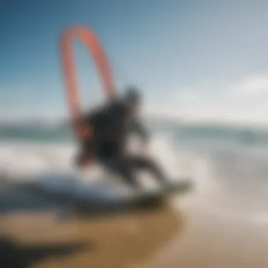 A collection of kitesurfing gear displayed online