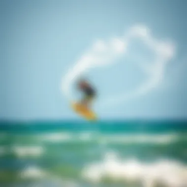 Vibrant kiteboarding scene in Los Barriles