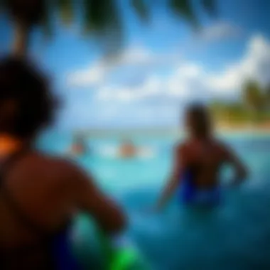 Recreational activities available at Coconut Bay Resort including water sports and relaxation zones.