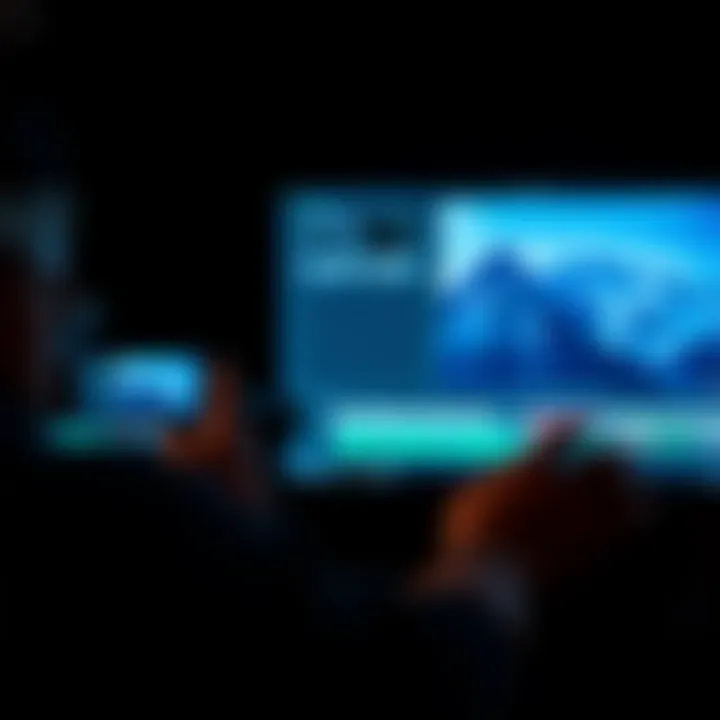 Post-Production Techniques for Polished Videos Screen with video editing software in action