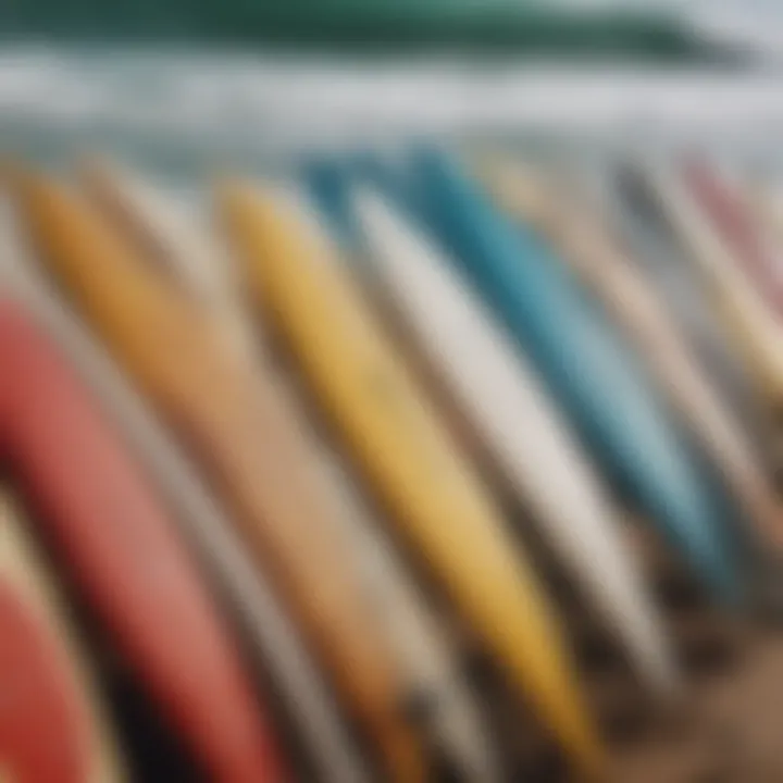 Historical timeline illustrating the evolution of Matador surfboards over the years