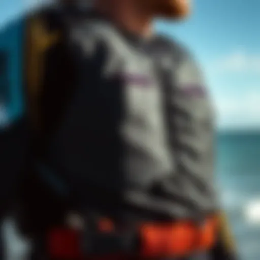 Close-up of the Mystic Foil Impact Vest showcasing its innovative design and materials