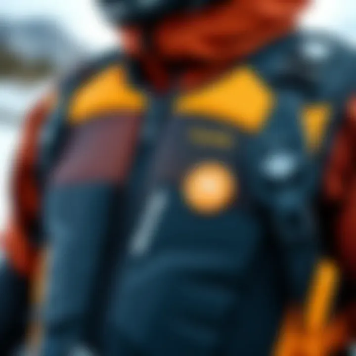 Safety Innovations in the Mystic Impact Vest Detailed close-up of the Mystic Impact Vest showcasing safety features