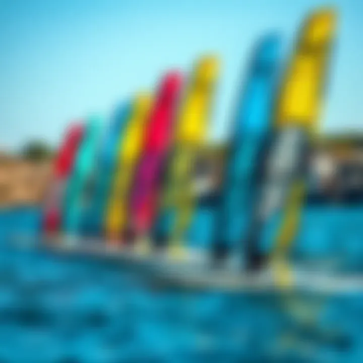 Explore Different Models of Naish SUP Foils Variety of Naish SUP foil models displayed for comparison