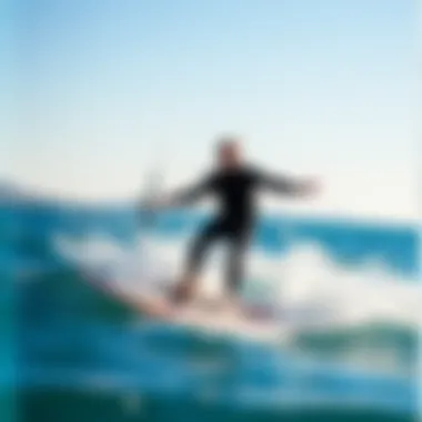 Performance attributes of Naish wing foil boards demonstrated in action