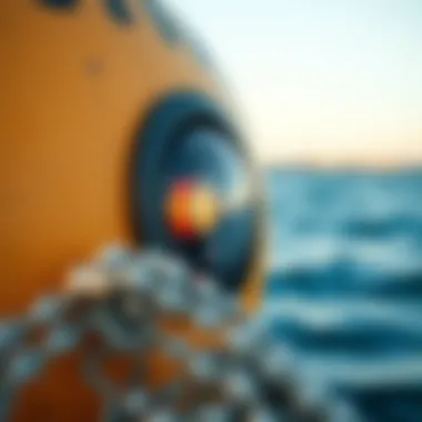 Close-up of the Nantucket Sound Buoy's technology