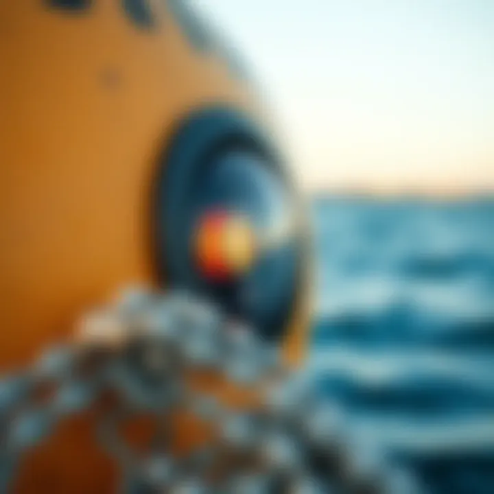 Close-up of the Nantucket Sound Buoy's technology