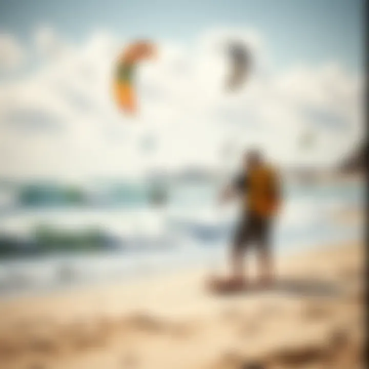 An overview of essential travel insurance documents on a beach