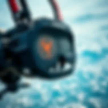 Detailed view of North Kiteboarding's cutting-edge technology