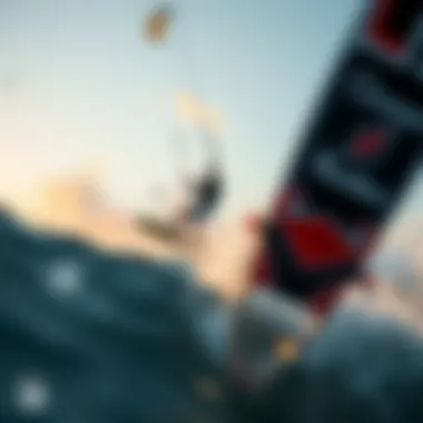 Ocean Rodeo Mako kiteboarding in action