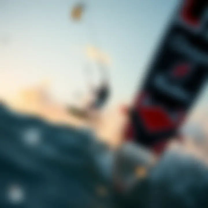 Ocean Rodeo Mako kiteboarding in action