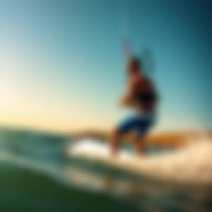 Dynamic action shot of the Ocean Rodeo Roam Aluula in use on water