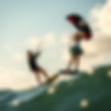 Side-by-side comparison of traditional kite and Ocean Rodeo Roam Aluula