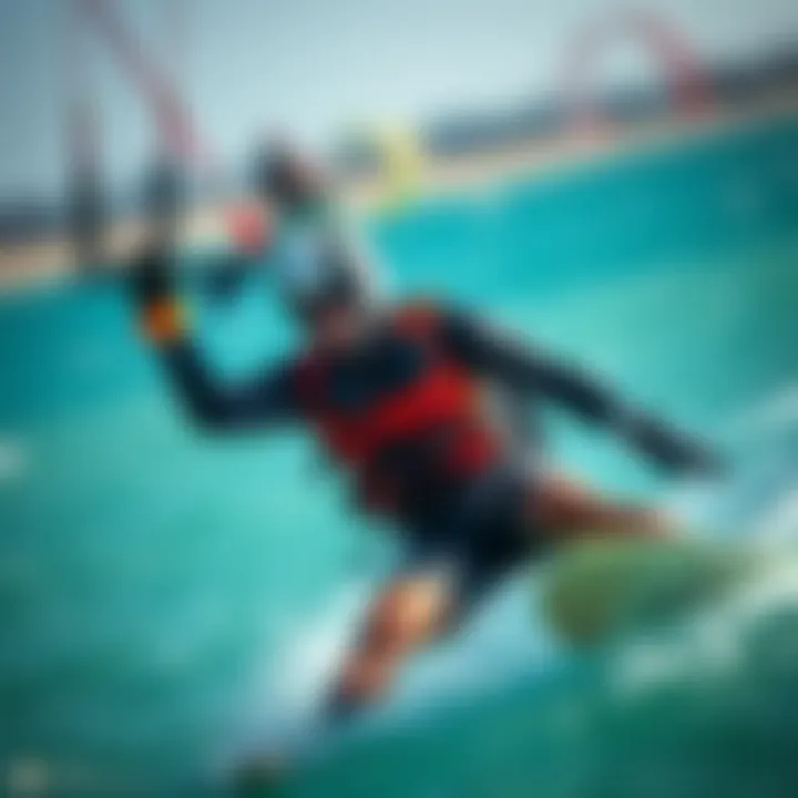 Safety gear for kitesurfing