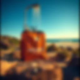 Portable shower system for outdoor activities