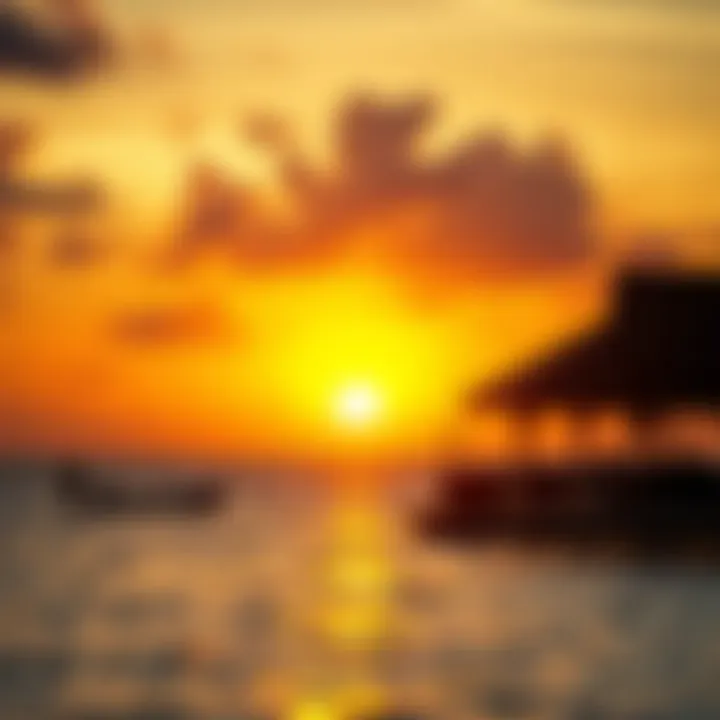 Sunset Serenity at Sea Bay Resort Breathtaking sunset views from the resort