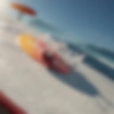 The Science of Surfboard Design and Pumping Close-up of surfboard design emphasizing pump mechanics