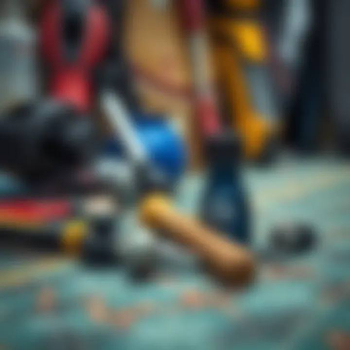 Maintenance tools for hydrofoil surfboards