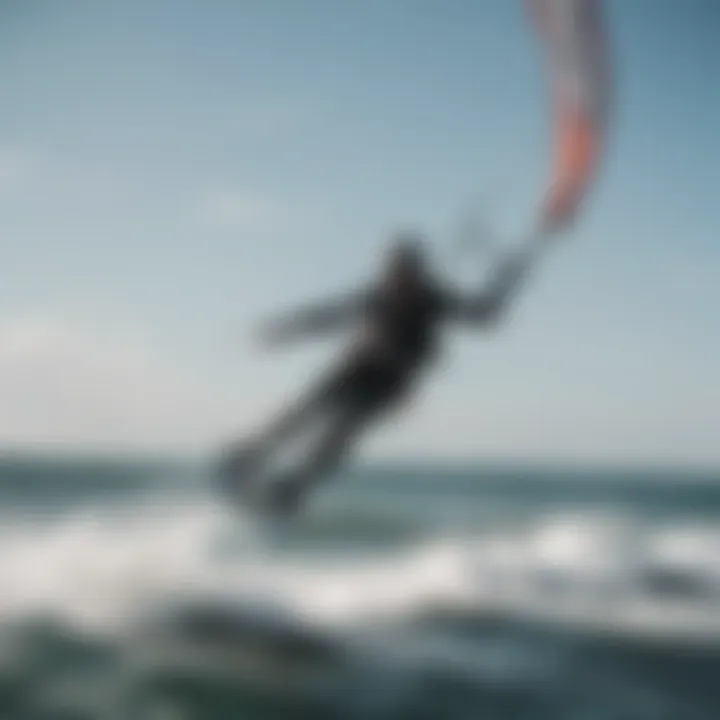 Kiteboarding performance in varying wind conditions