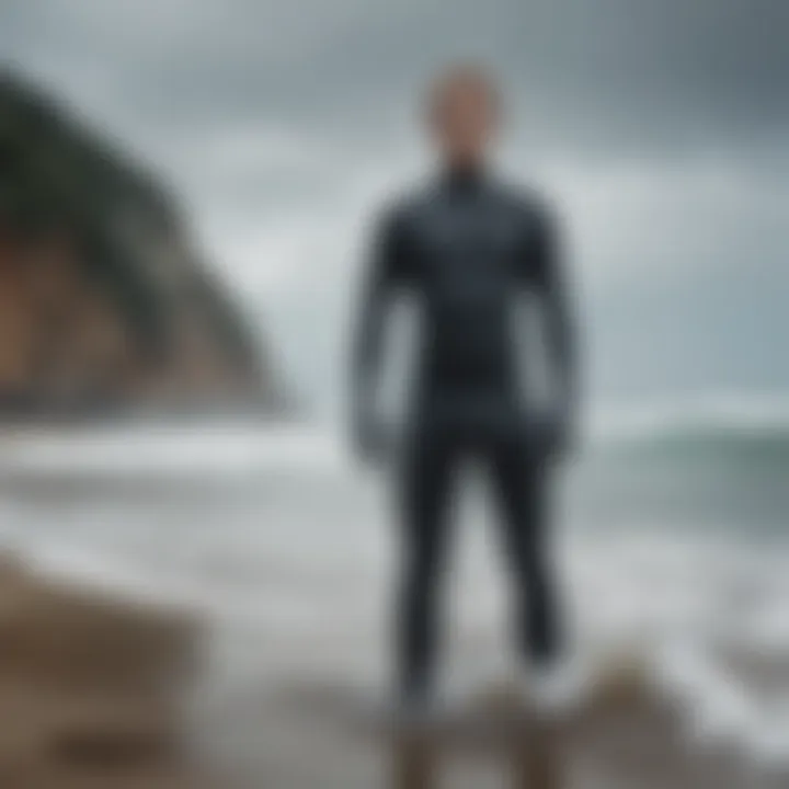 Visual representation of eco-friendly wetsuit materials