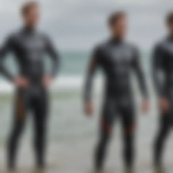 Comparison chart of Pro Limit wetsuit and competitor products