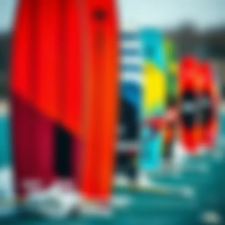 Leading Brands of Split Kiteboards Comparison chart of leading split kiteboard brands and their features