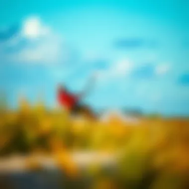 Local weather conditions impacting kiteboarding safety at Lake Texoma