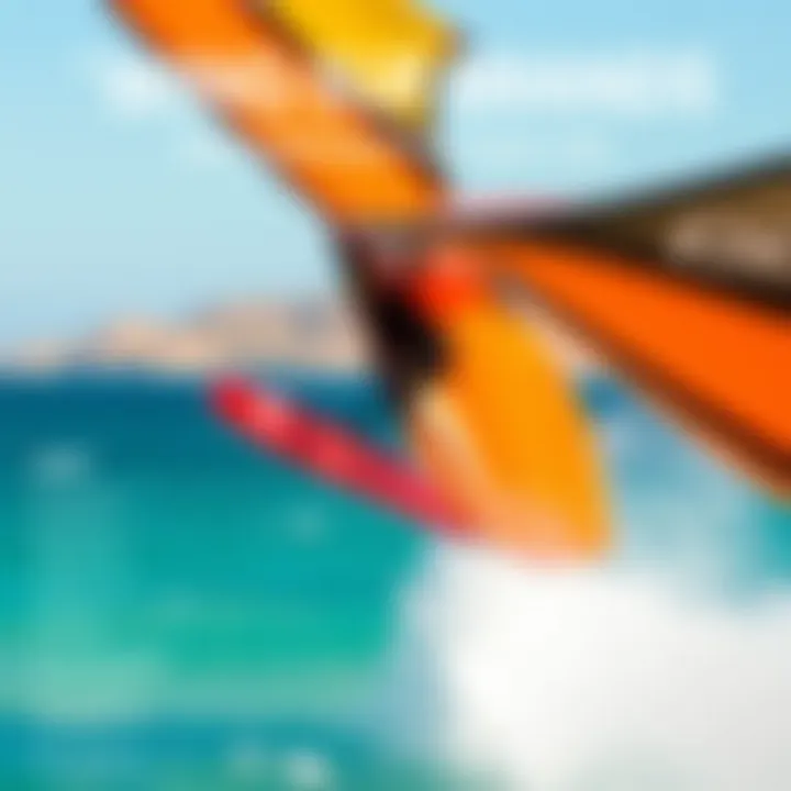 Comparison chart of different wing surf brands and their features