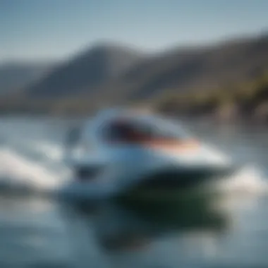 The sleek design of the Waydoo Electric Hydrofoil showcasing its aerodynamic shape.