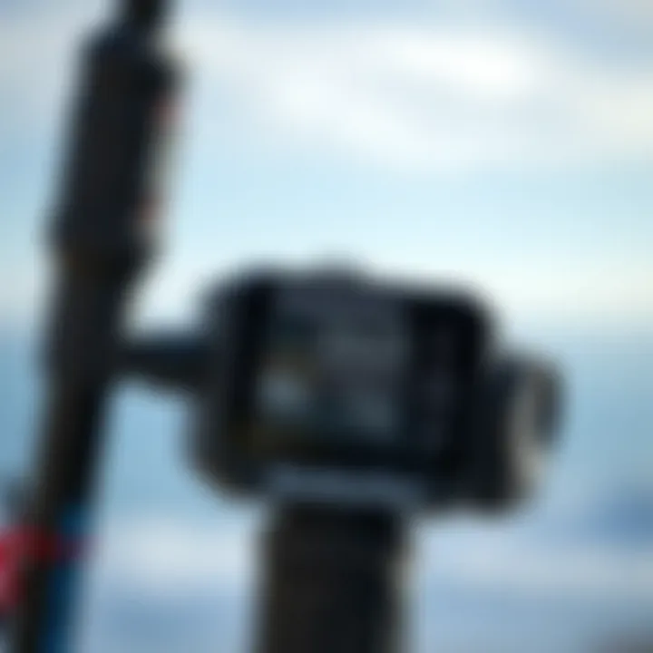 Close-up of the WeatherFlow Wind Meter features